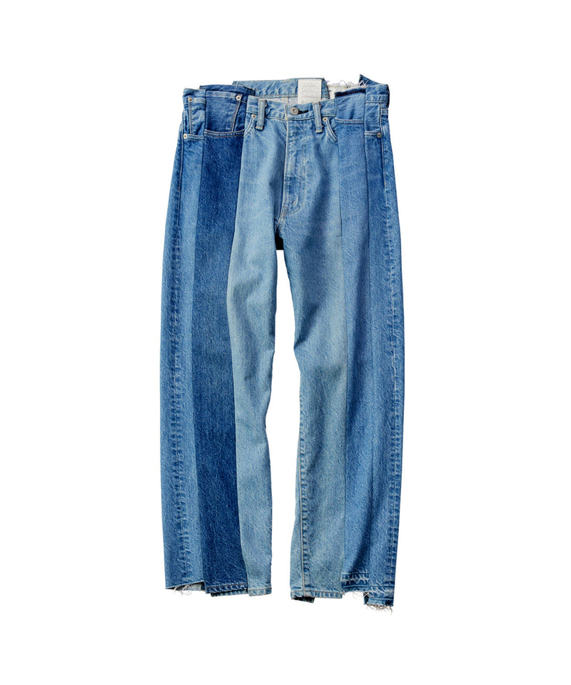 REMAKE DENIM MILITARY MARK IV PANTS