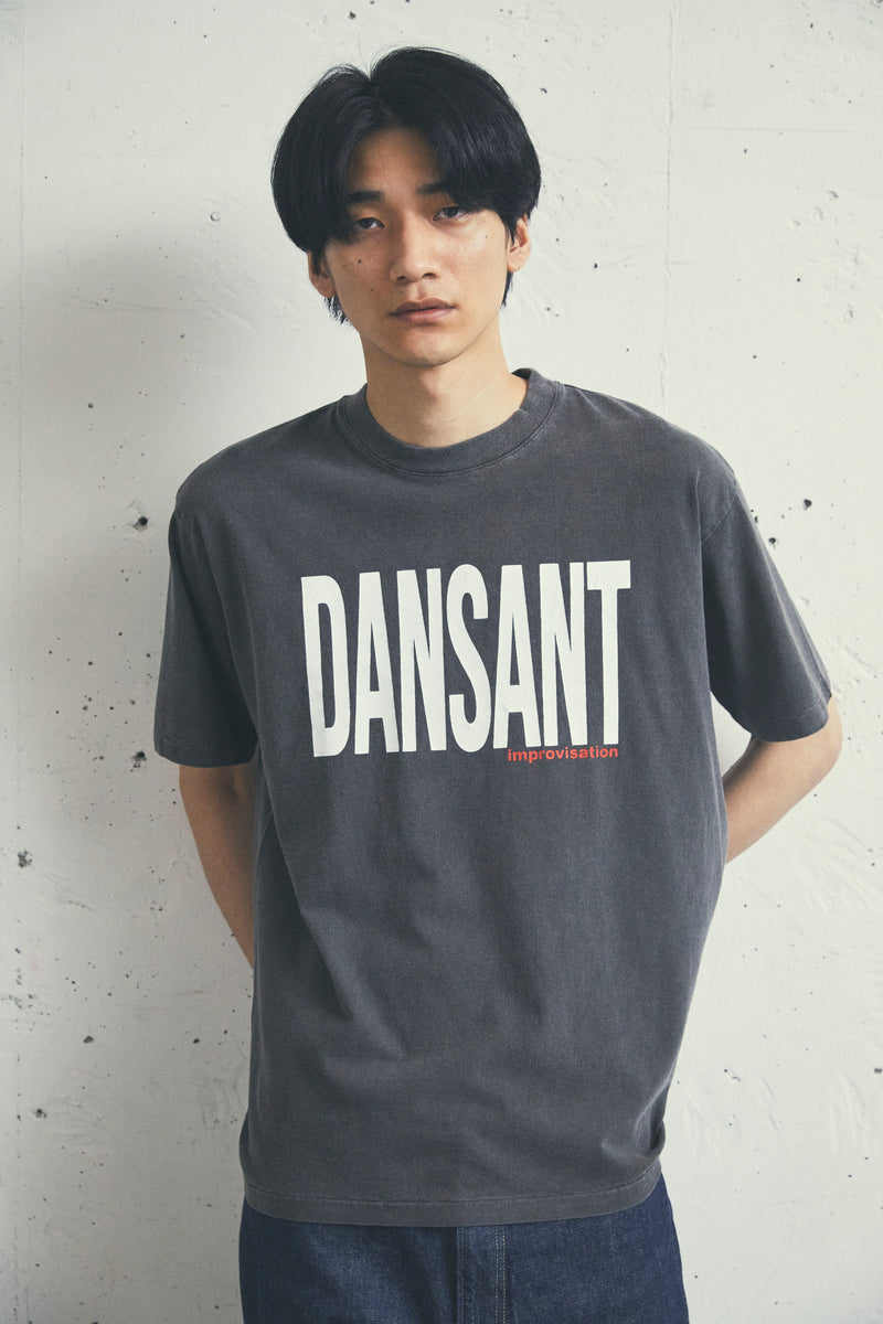 17/- ROUND SHAPE S/S TEE - Improvisation