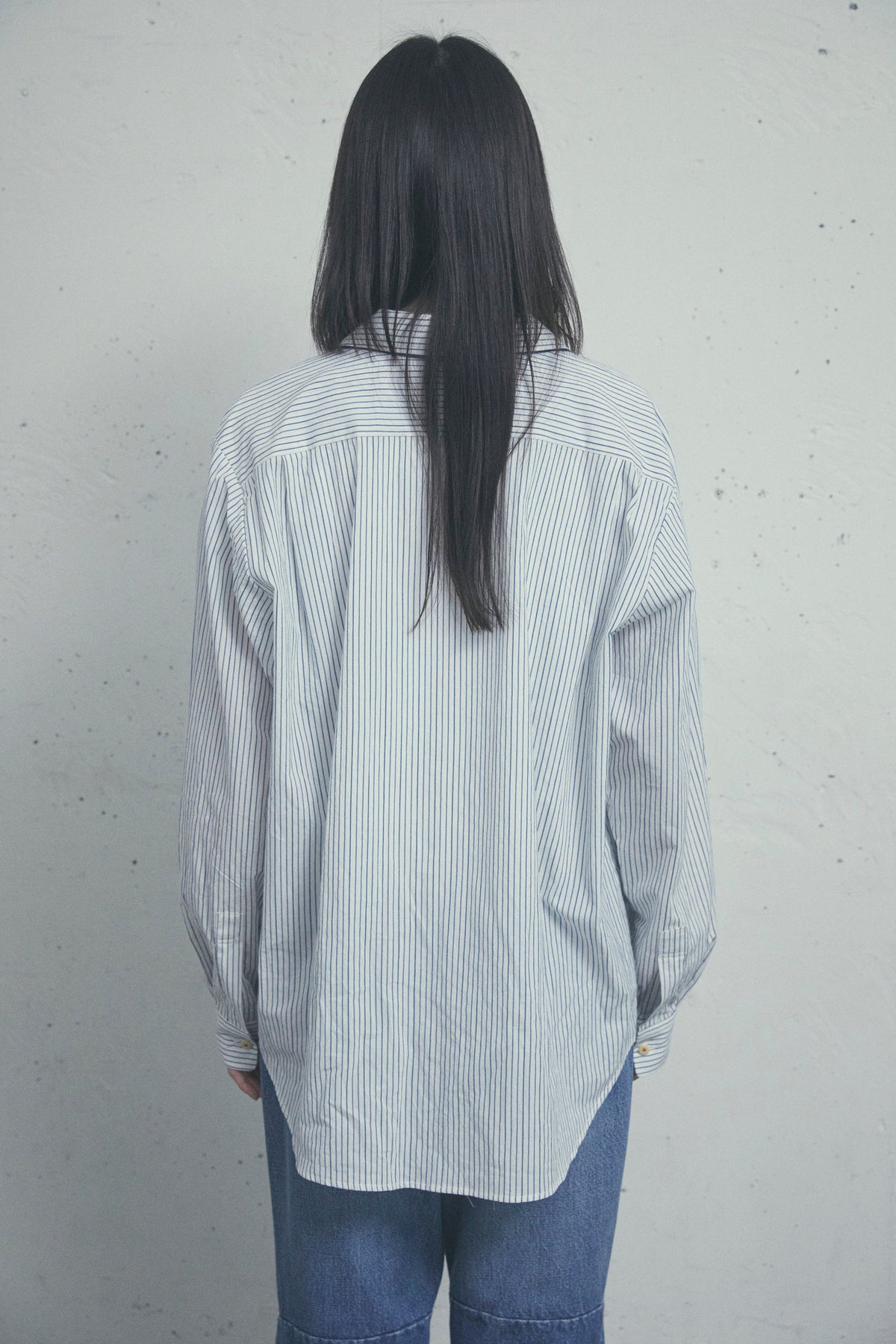QUIET STRIPE PIPING SHIRT