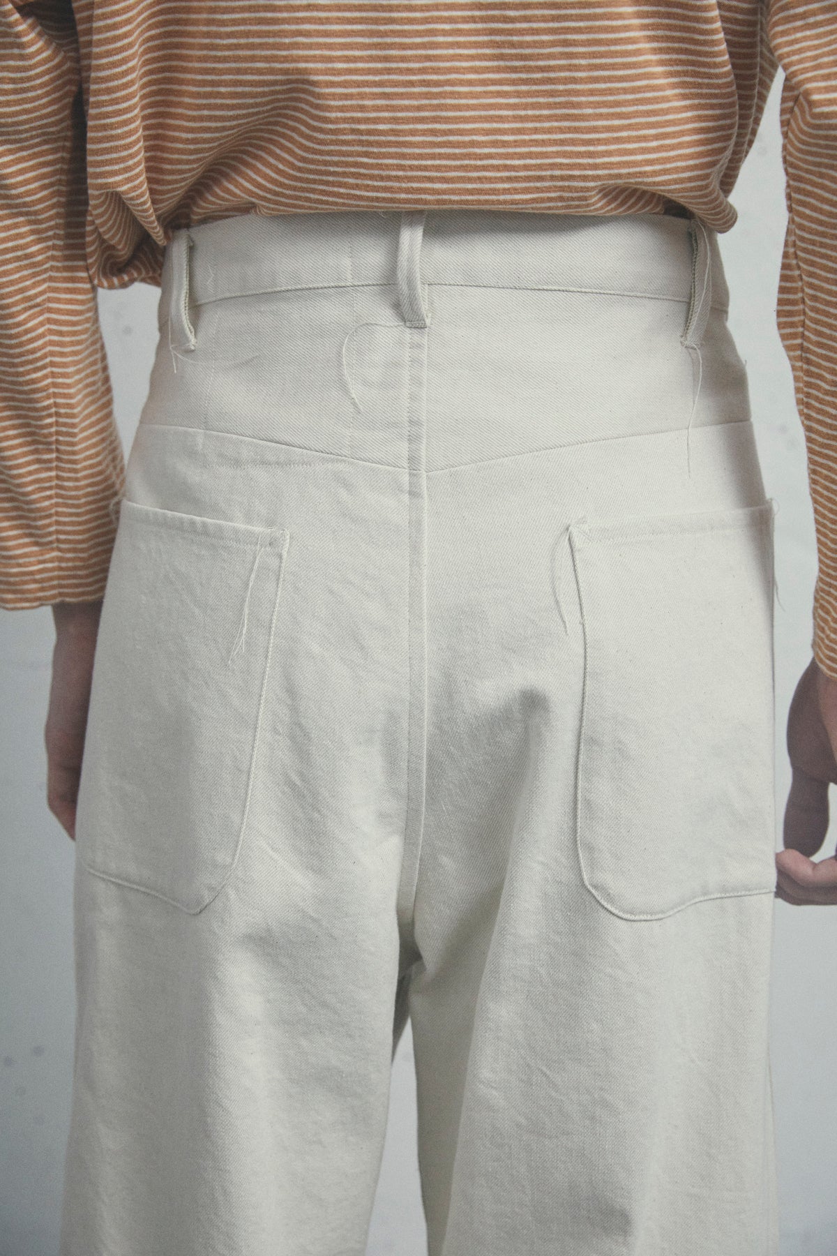 SENSATION DENIM PANTS WHITE