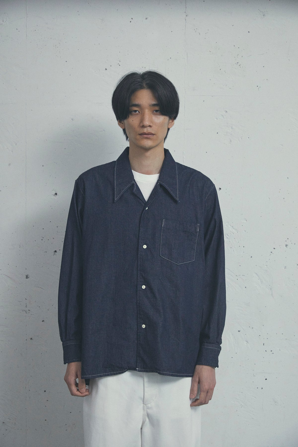 70’S DENIM SHIRT INDIGO