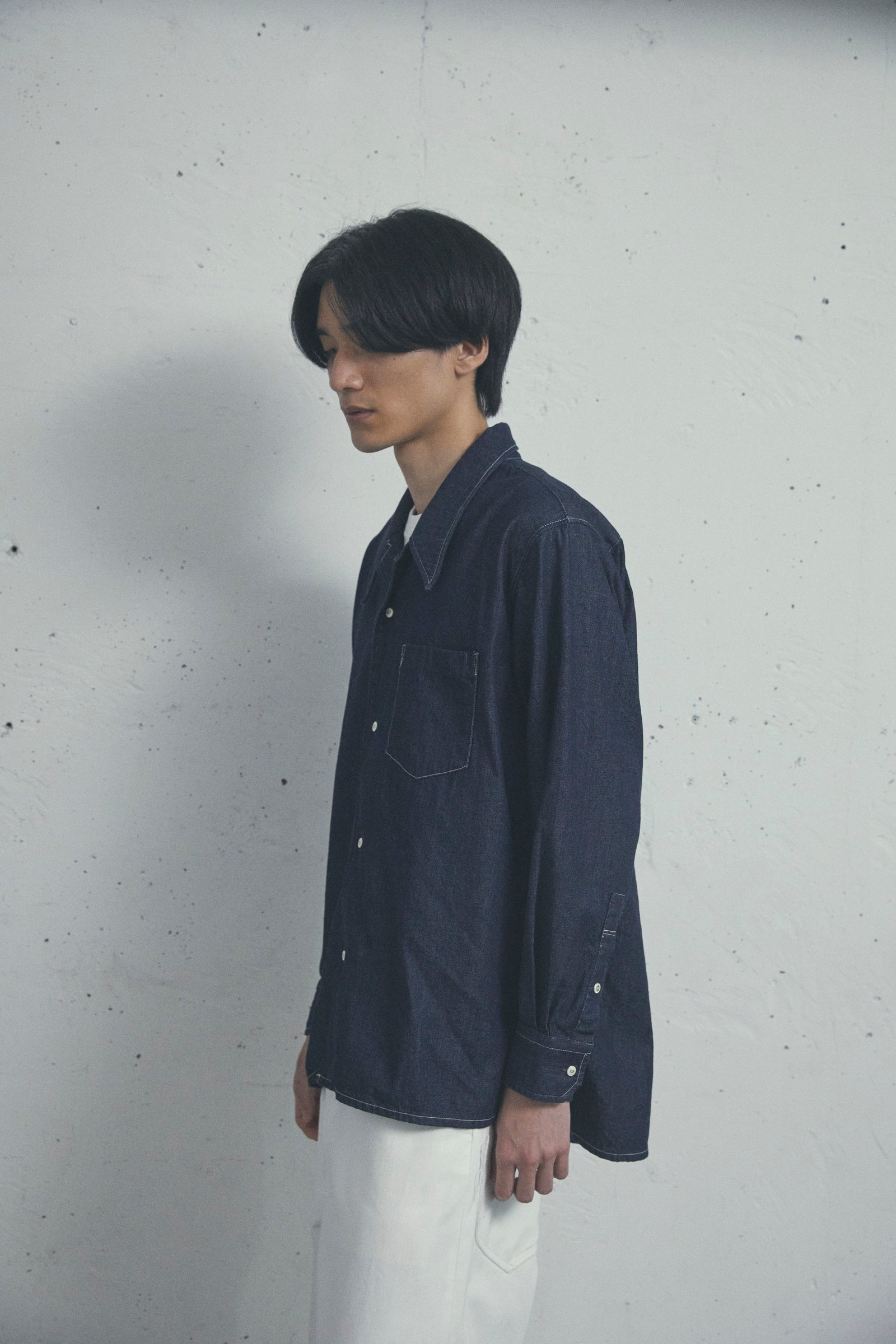 70’S DENIM SHIRT INDIGO
