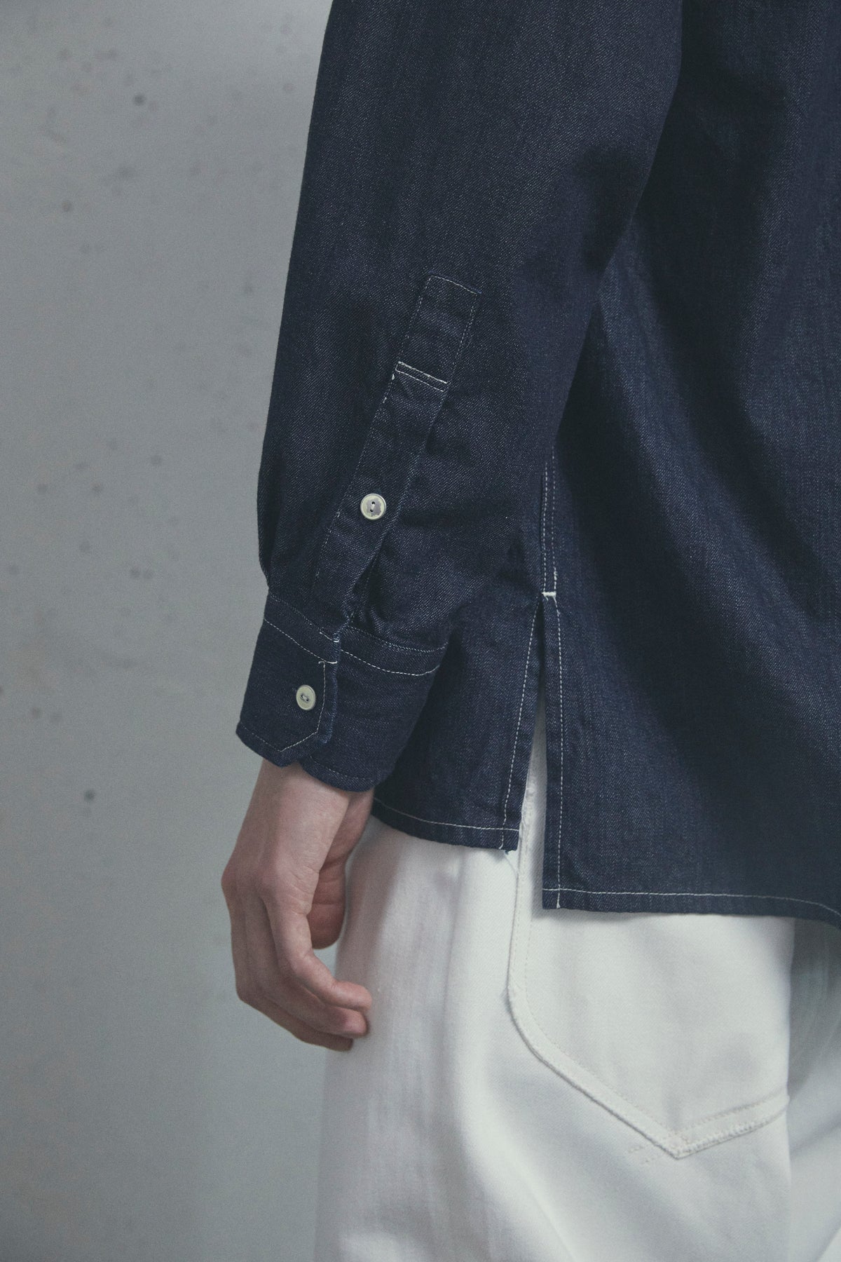 70’S DENIM SHIRT INDIGO