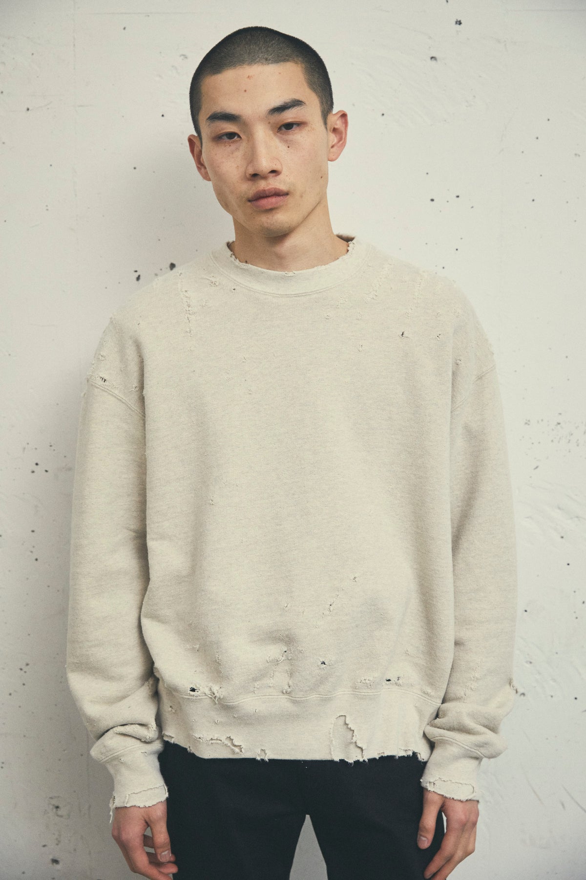 MORE DAMAGE CREW NECK SWEAT