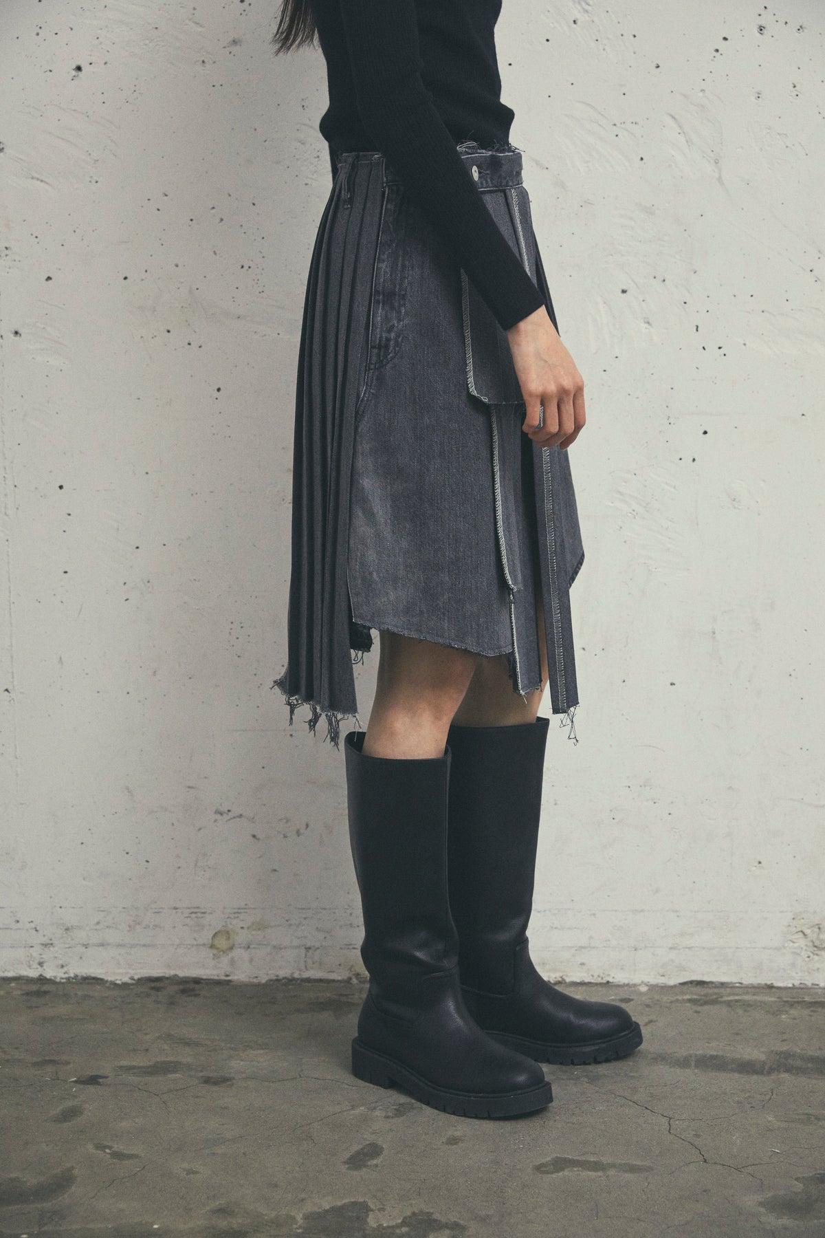 REMAKE DENIM MARK XV SKIRT