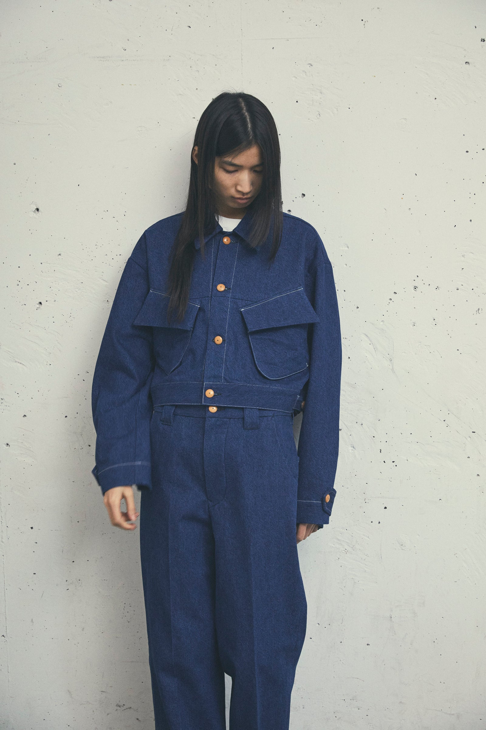 UTILITY POCKET DENIM JACKET