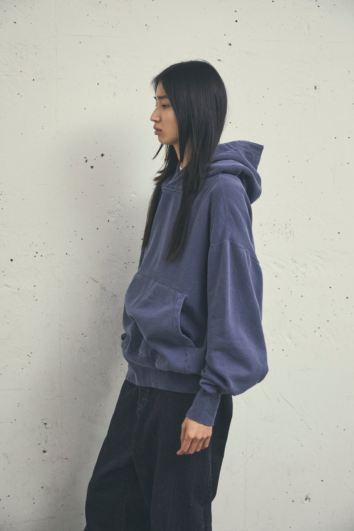 USED DYED SWEAT PARKA