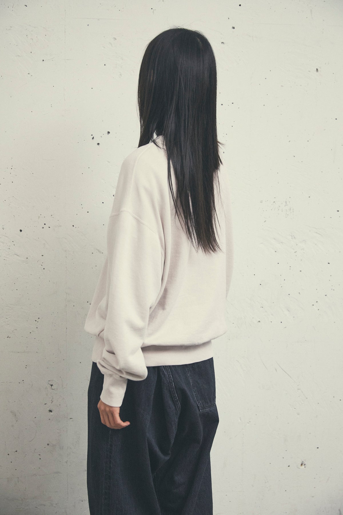 USED DYED CREW NECK SWEAT