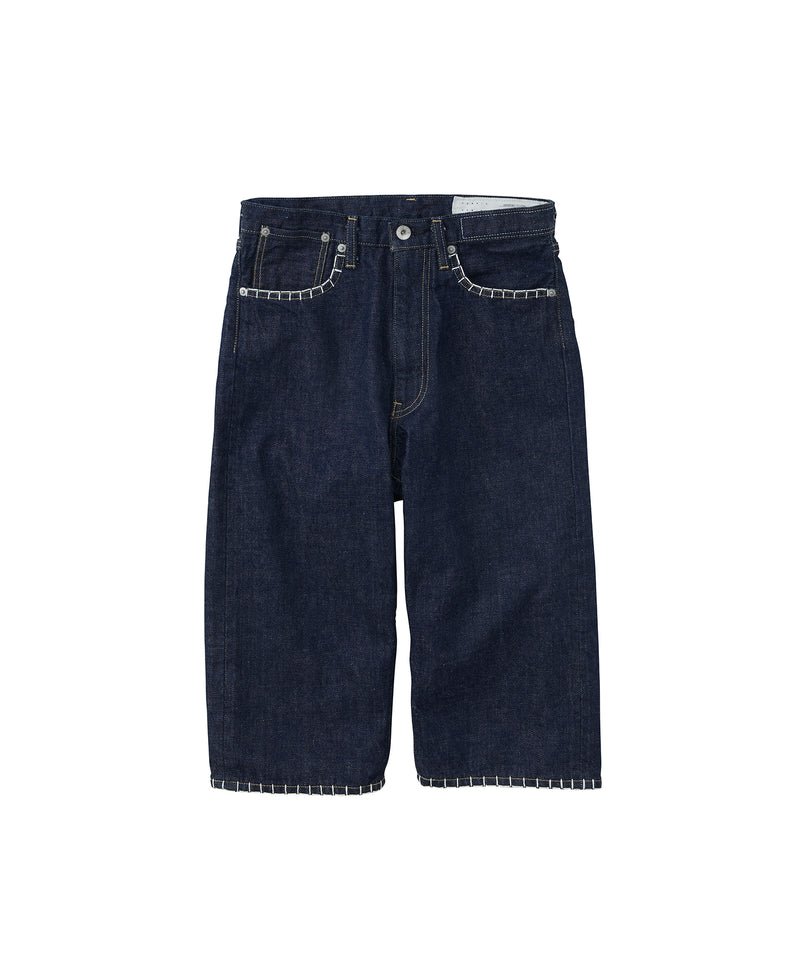 BLANKET-STITCH SHORTS