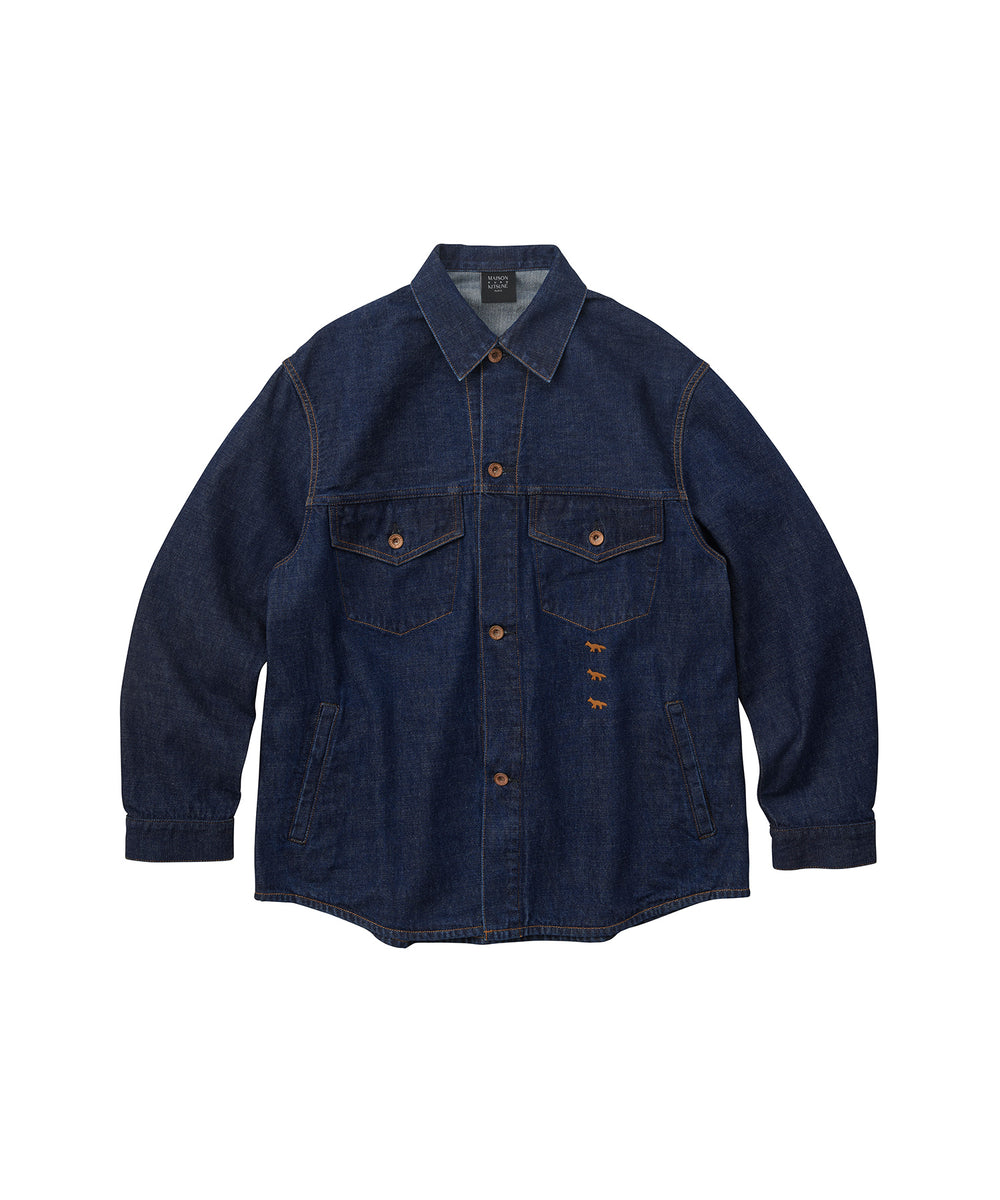 MAISON KITSUNÉ X KURO DENIM SHIRT