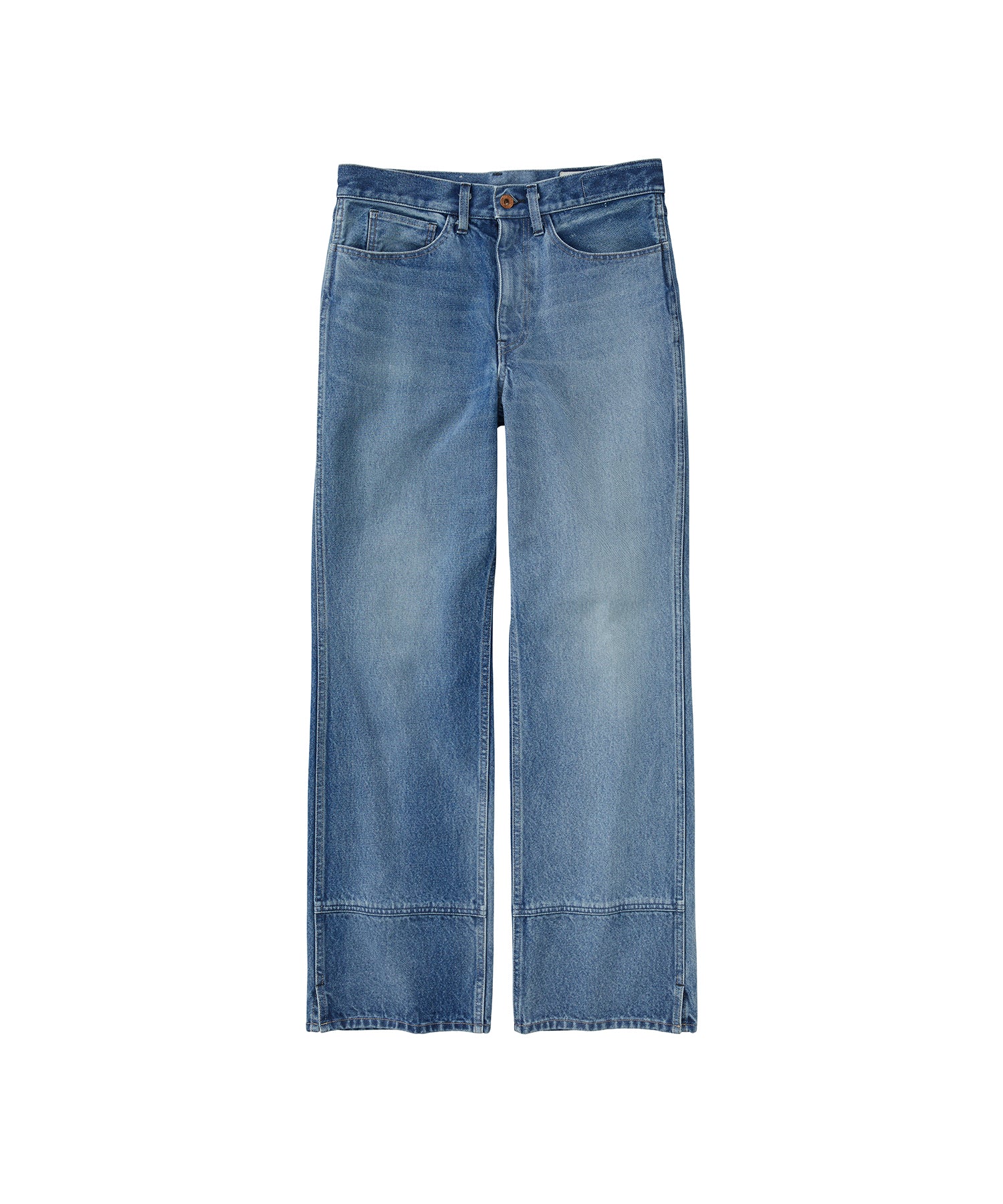 SPLIT PANEL JEANS WASH 002