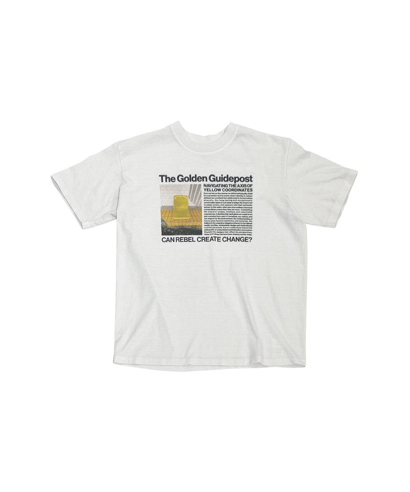 17/-ROUND SHAPE DYED TEE 