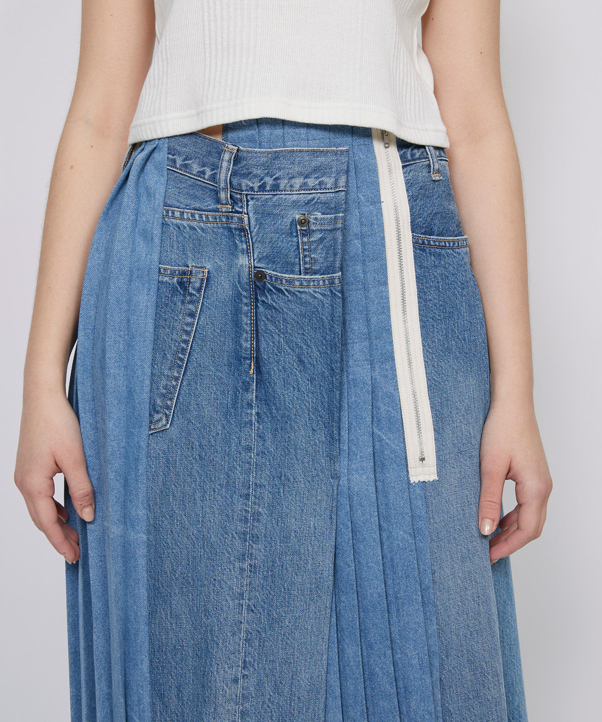 REMAKE DENIM MARK VI SKIRT