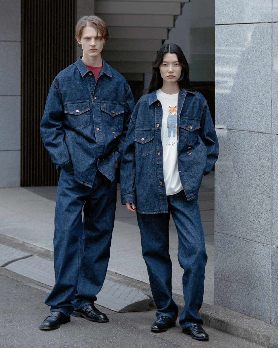 MAISON KITSUNÉ X KURO FW26 campaign