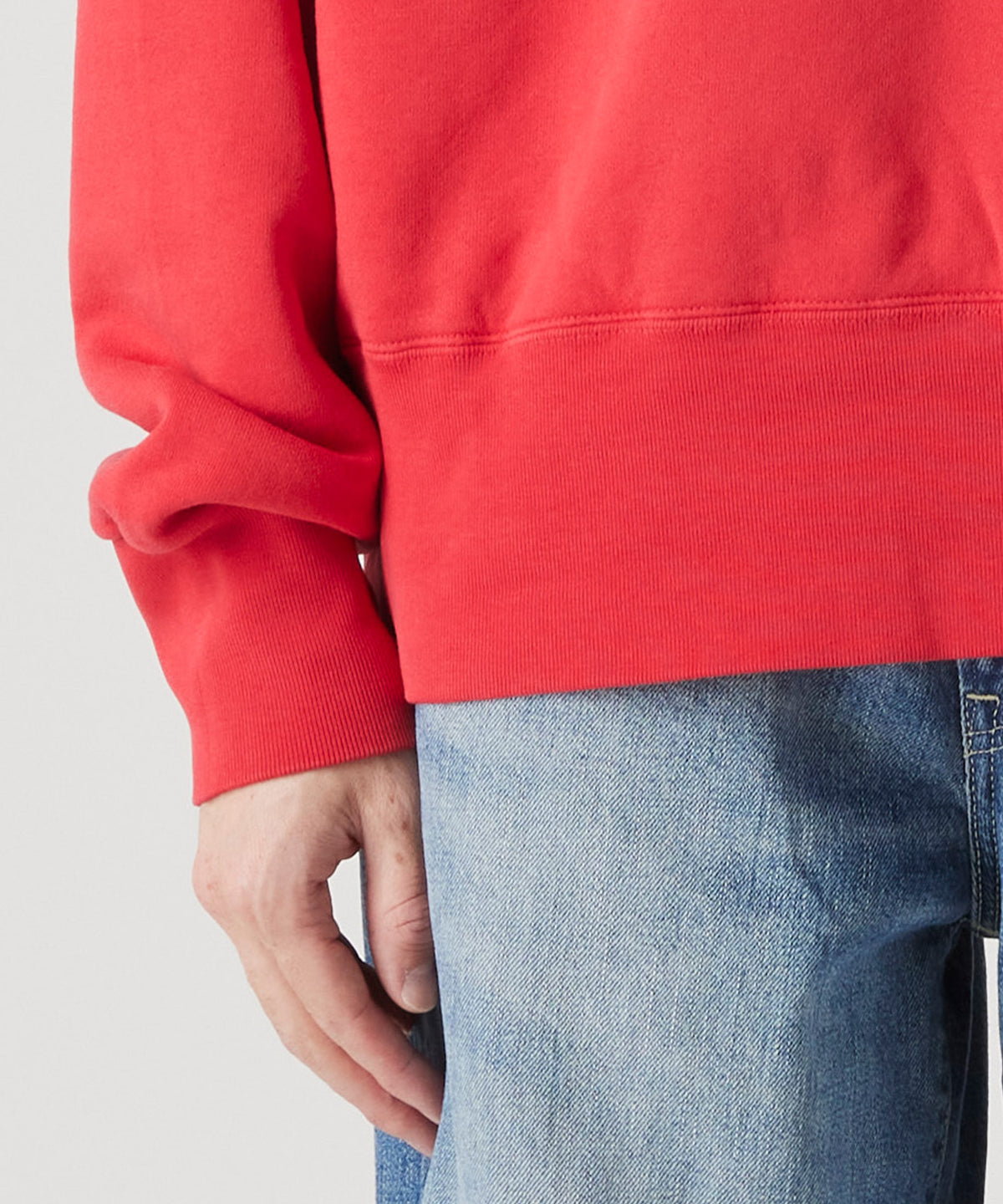 USED DYED SWEAT PARKA