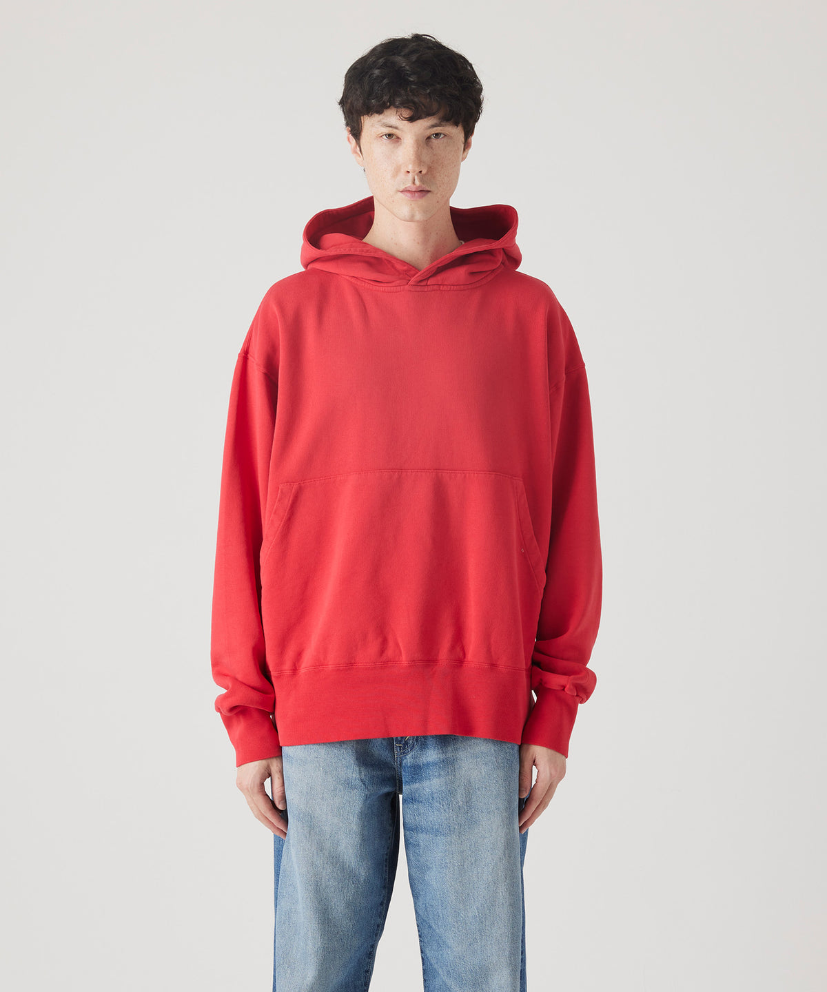 USED DYED SWEAT PARKA