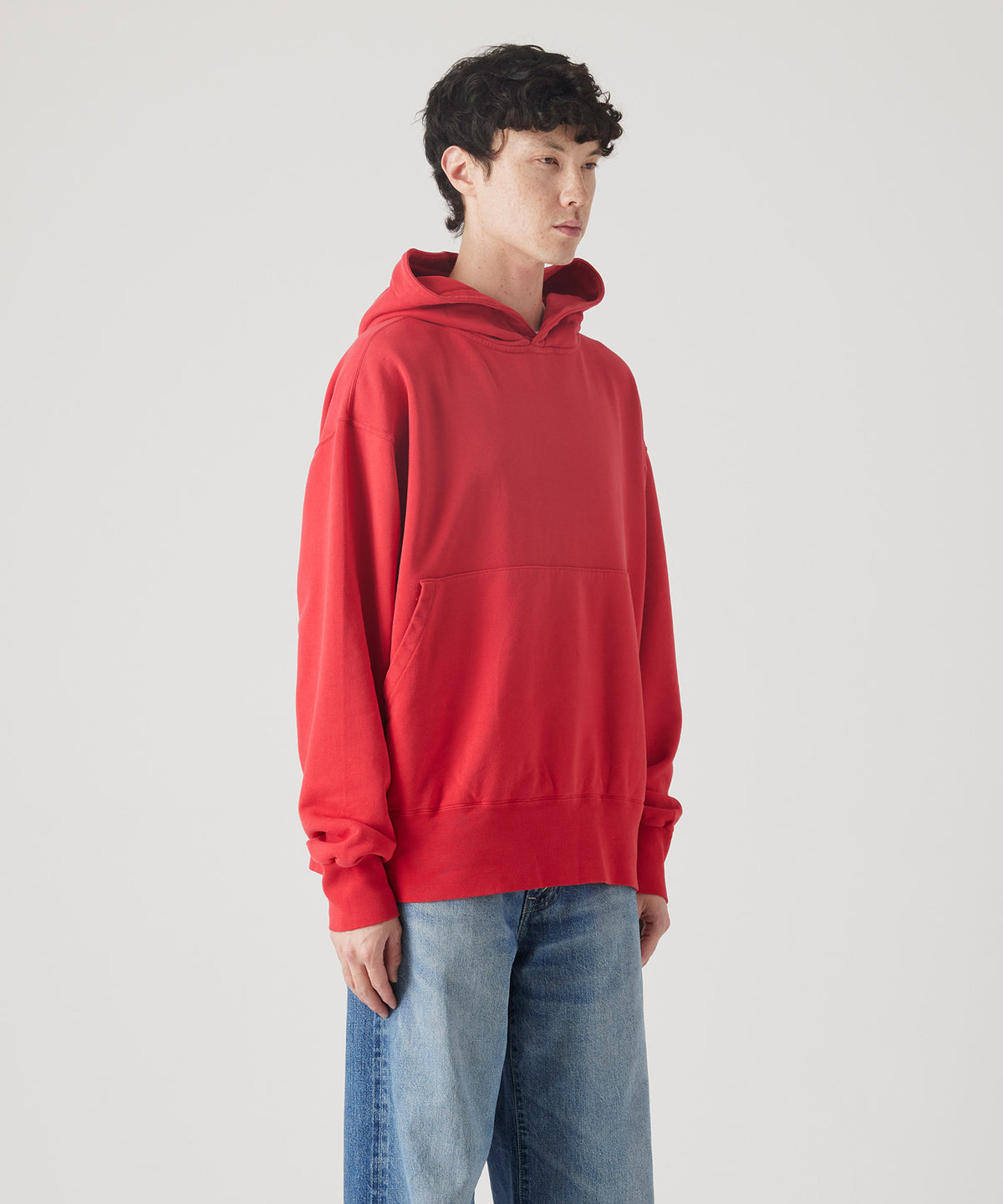 USED DYED SWEAT PARKA