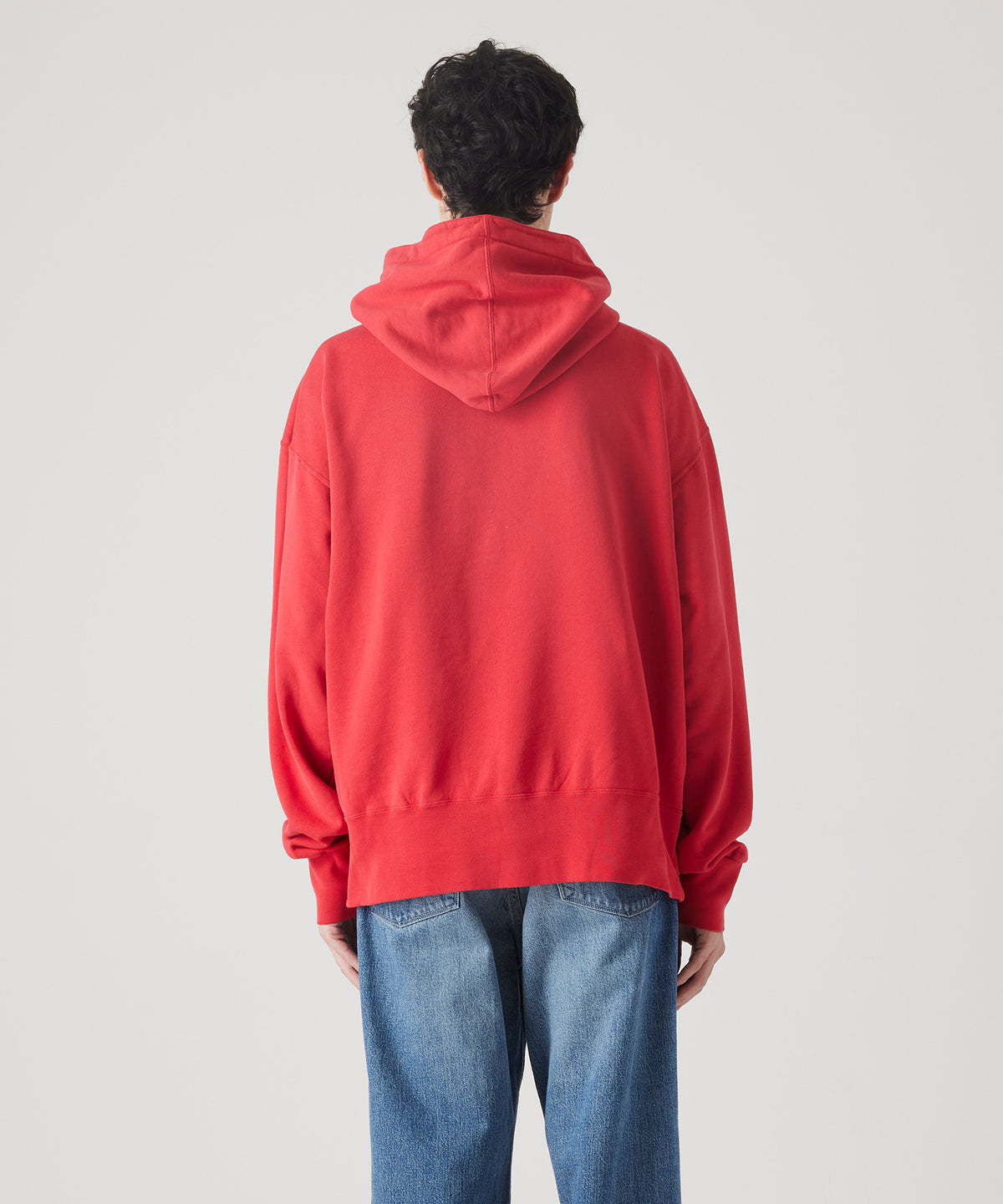 USED DYED SWEAT PARKA