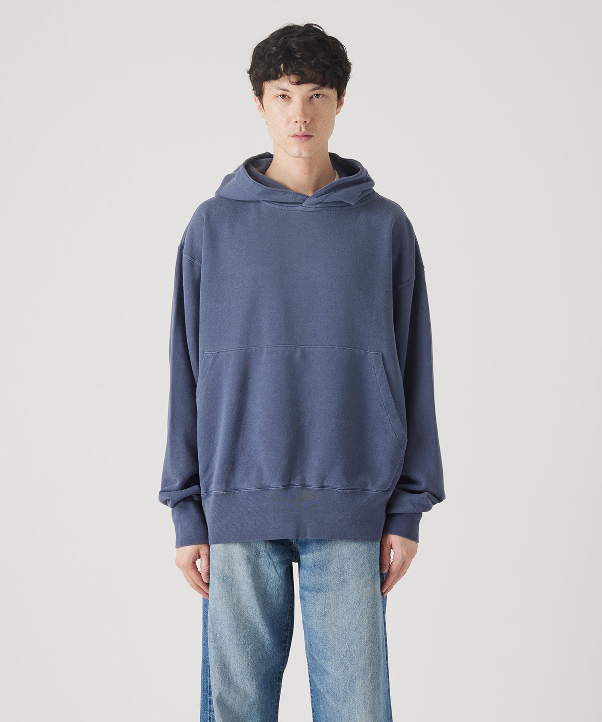 USED DYED SWEAT PARKA