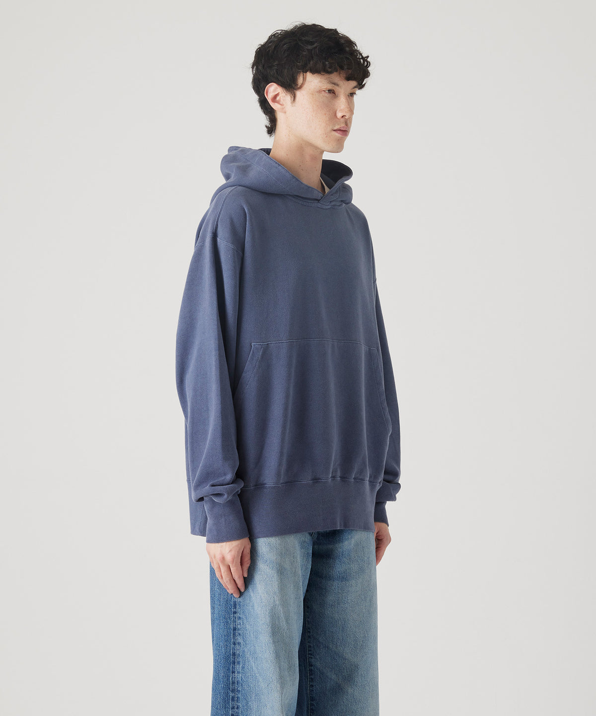 USED DYED SWEAT PARKA