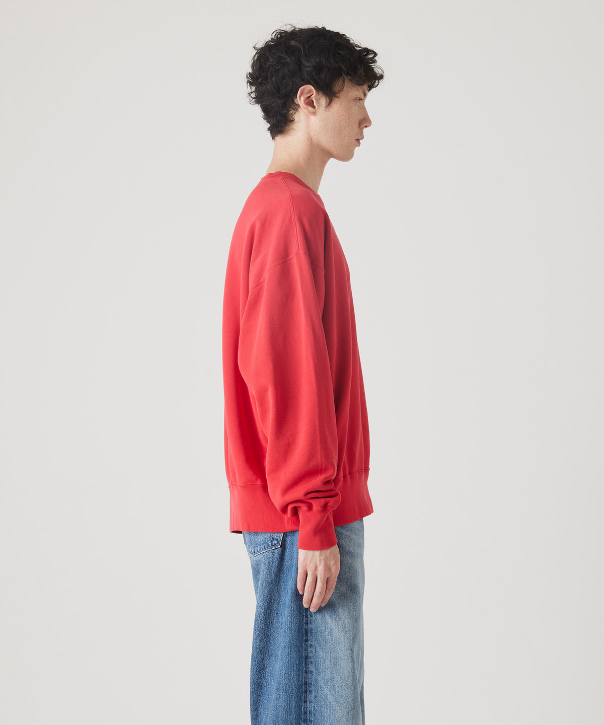 USED DYED CREW NECK SWEAT