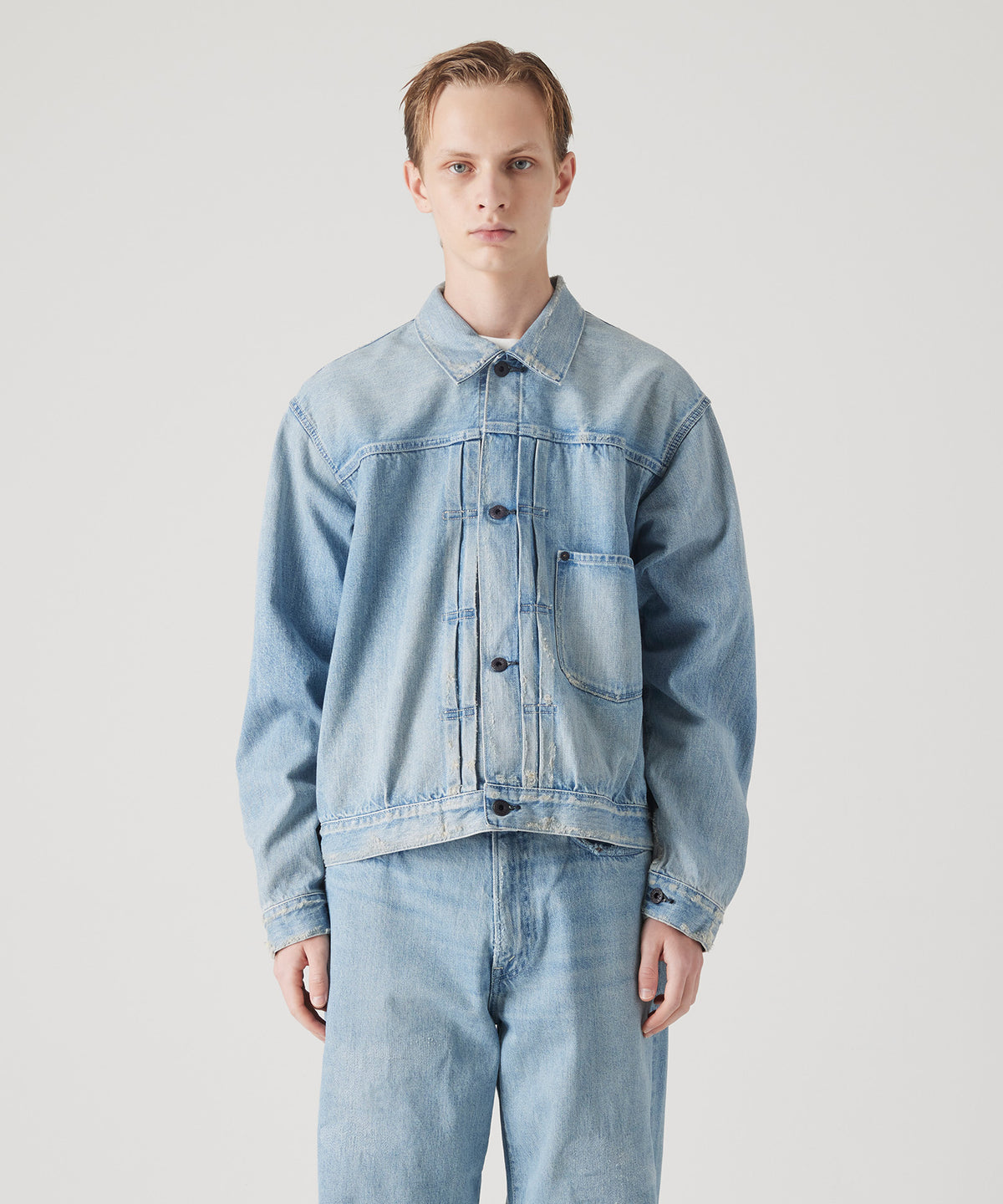 STANDARD DENIM JACKET - RATIO WASH 003