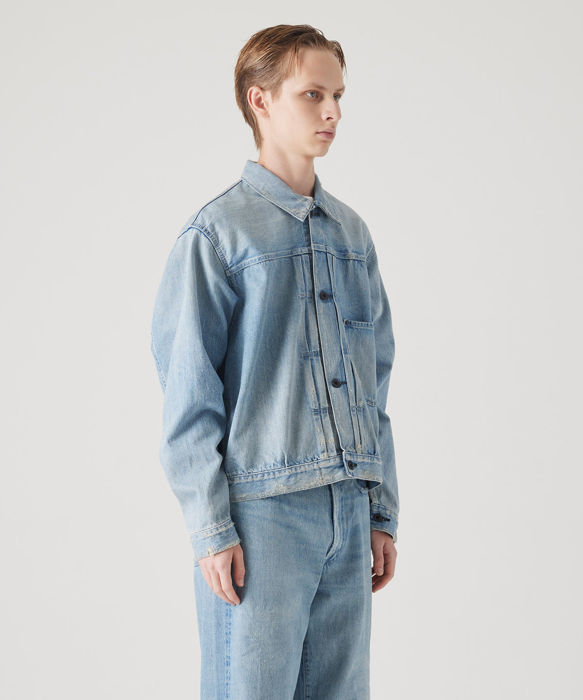 STANDARD DENIM JACKET - RATIO WASH 003