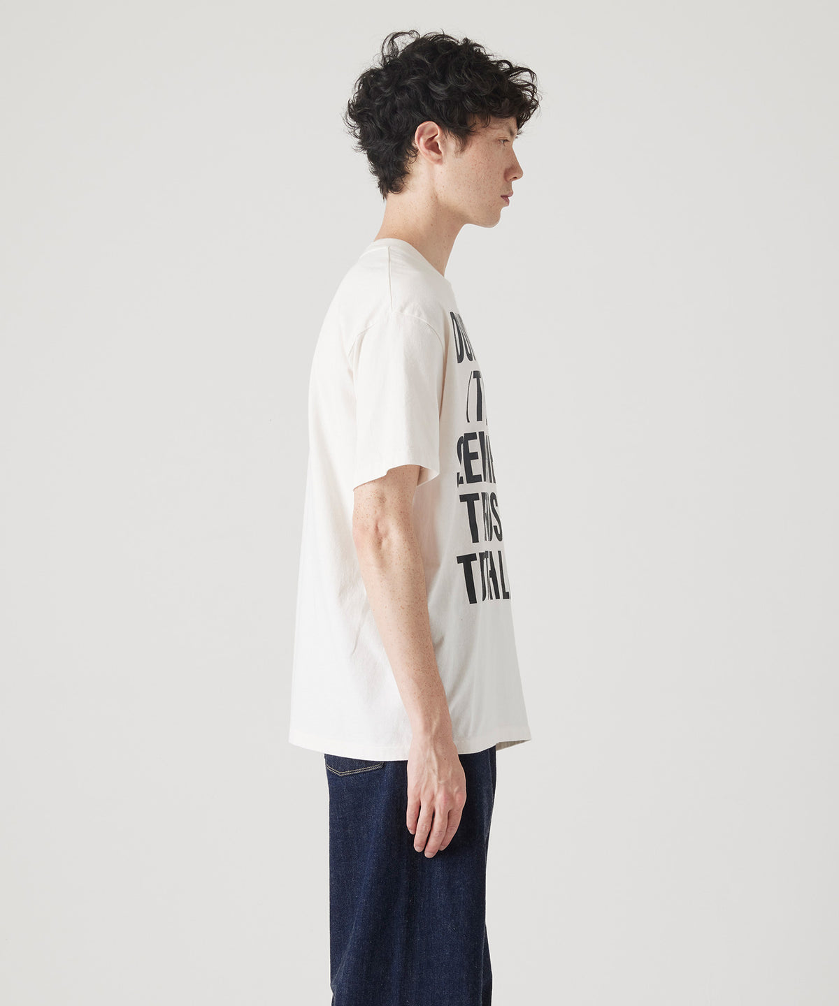 17/- ROUND SHAPE DYED TEE "Don't Chase"