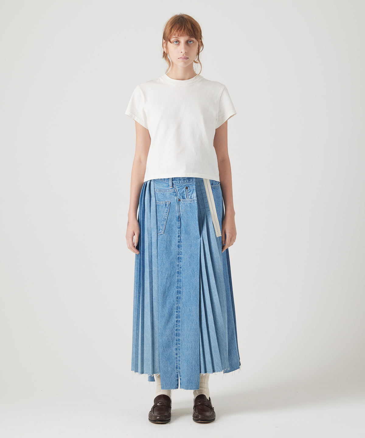 REMAKE DENIM MARK VI SKIRT