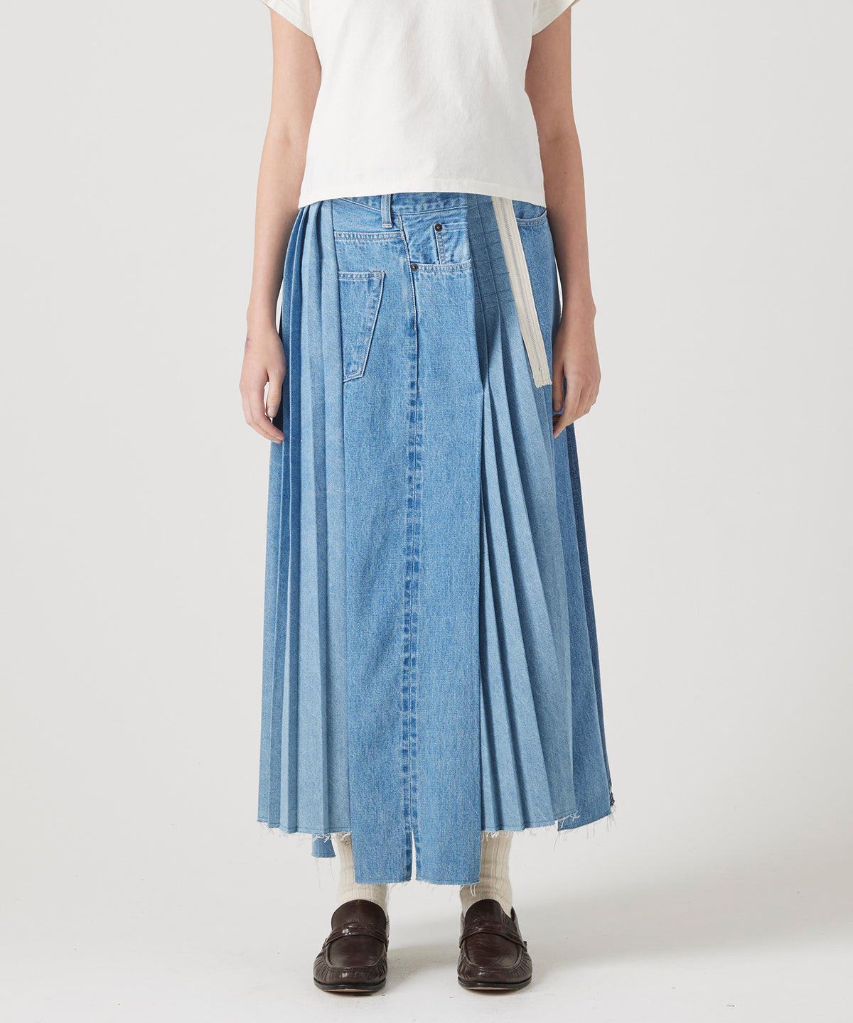 REMAKE DENIM MARK VI SKIRT