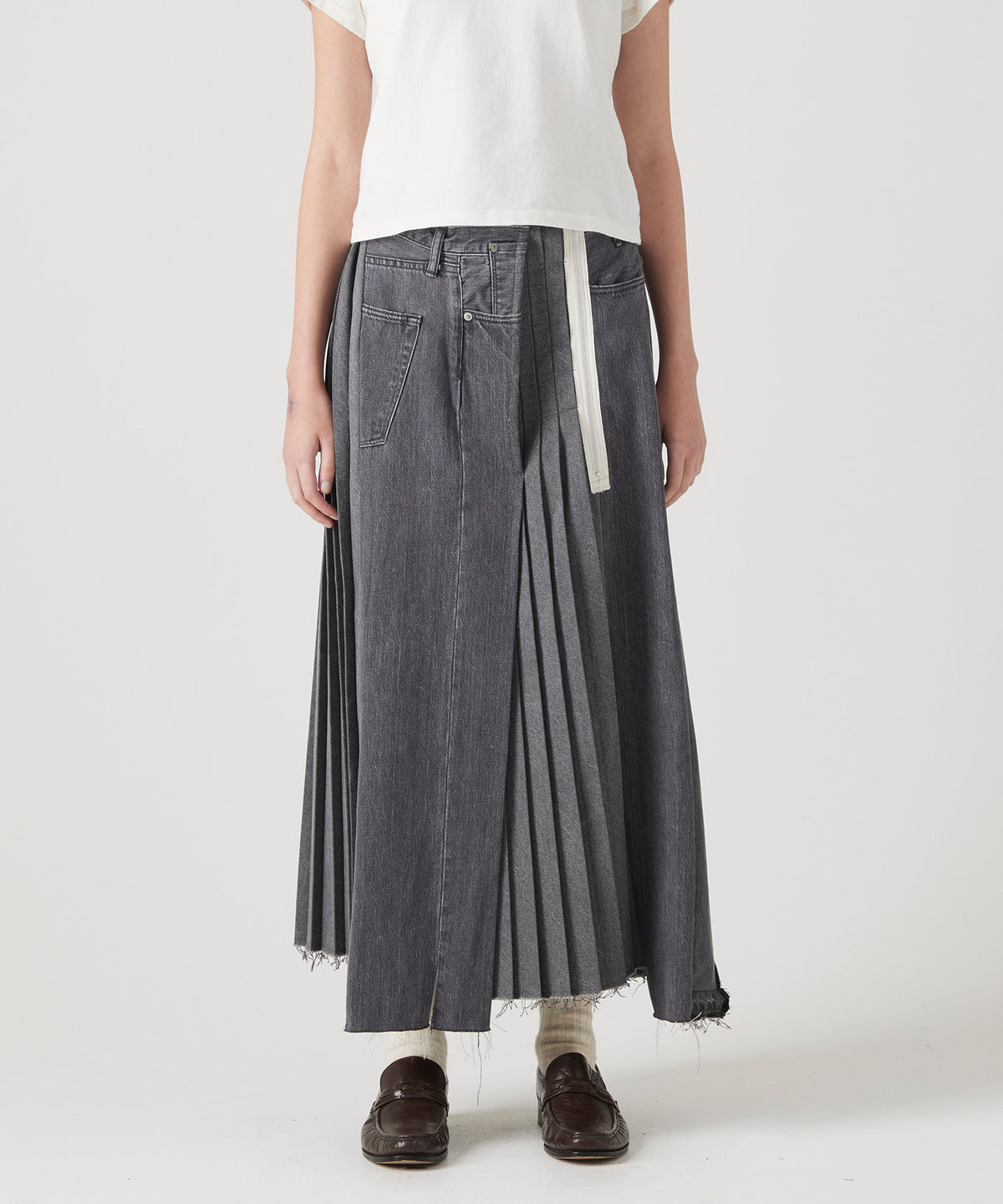REMAKE DENIM MARK VI SKIRT