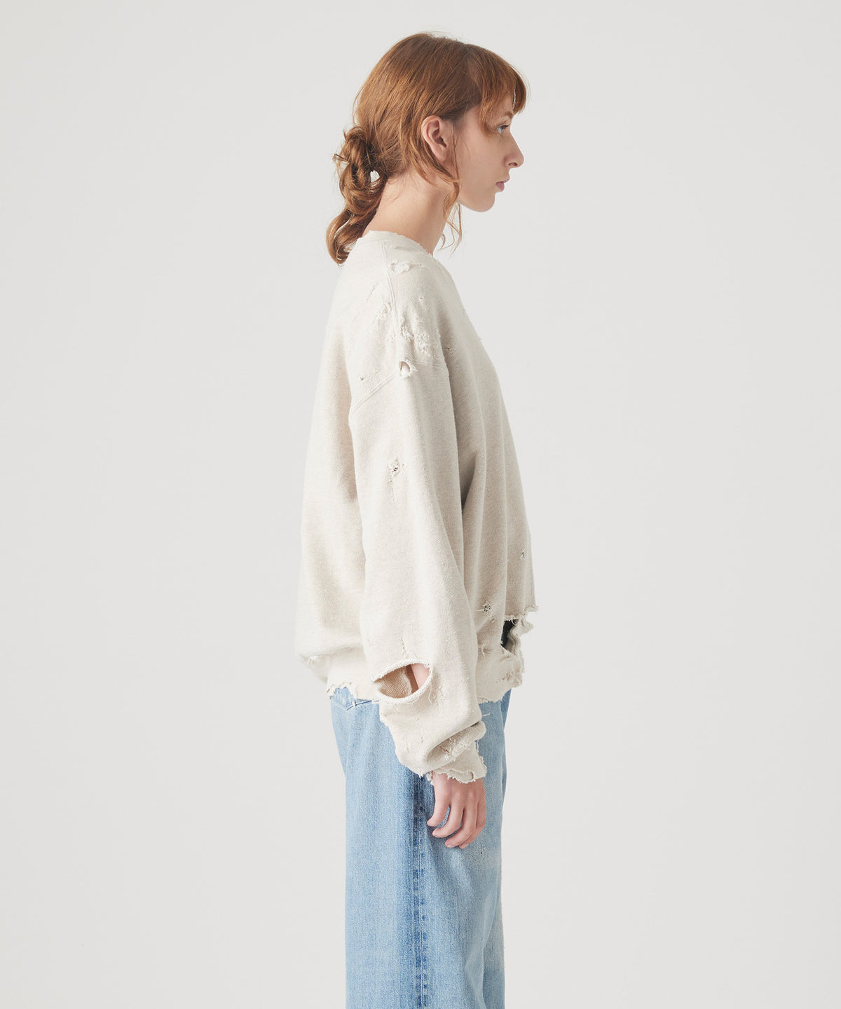 MORE DAMAGE CREW NECK SWEAT