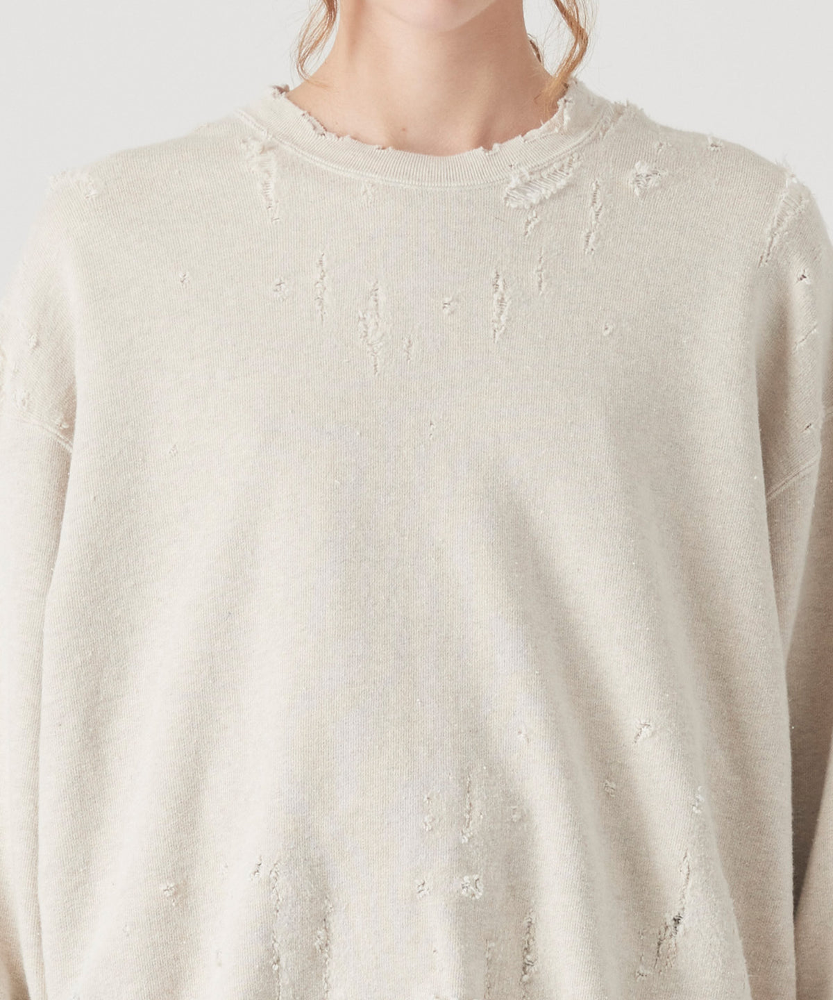 MORE DAMAGE CREW NECK SWEAT