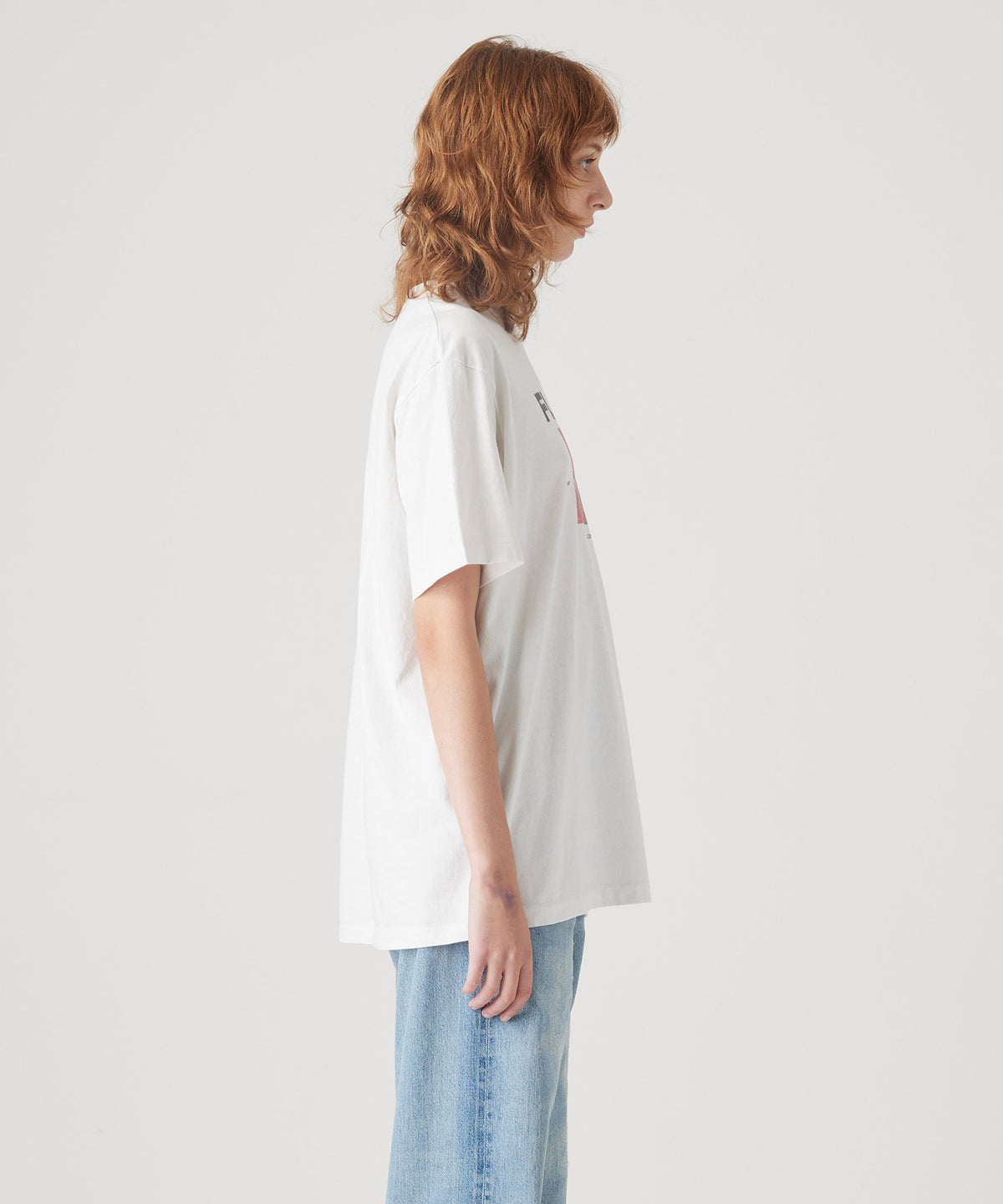 17/- ROUND SHAPE DYED TEE "Flame"