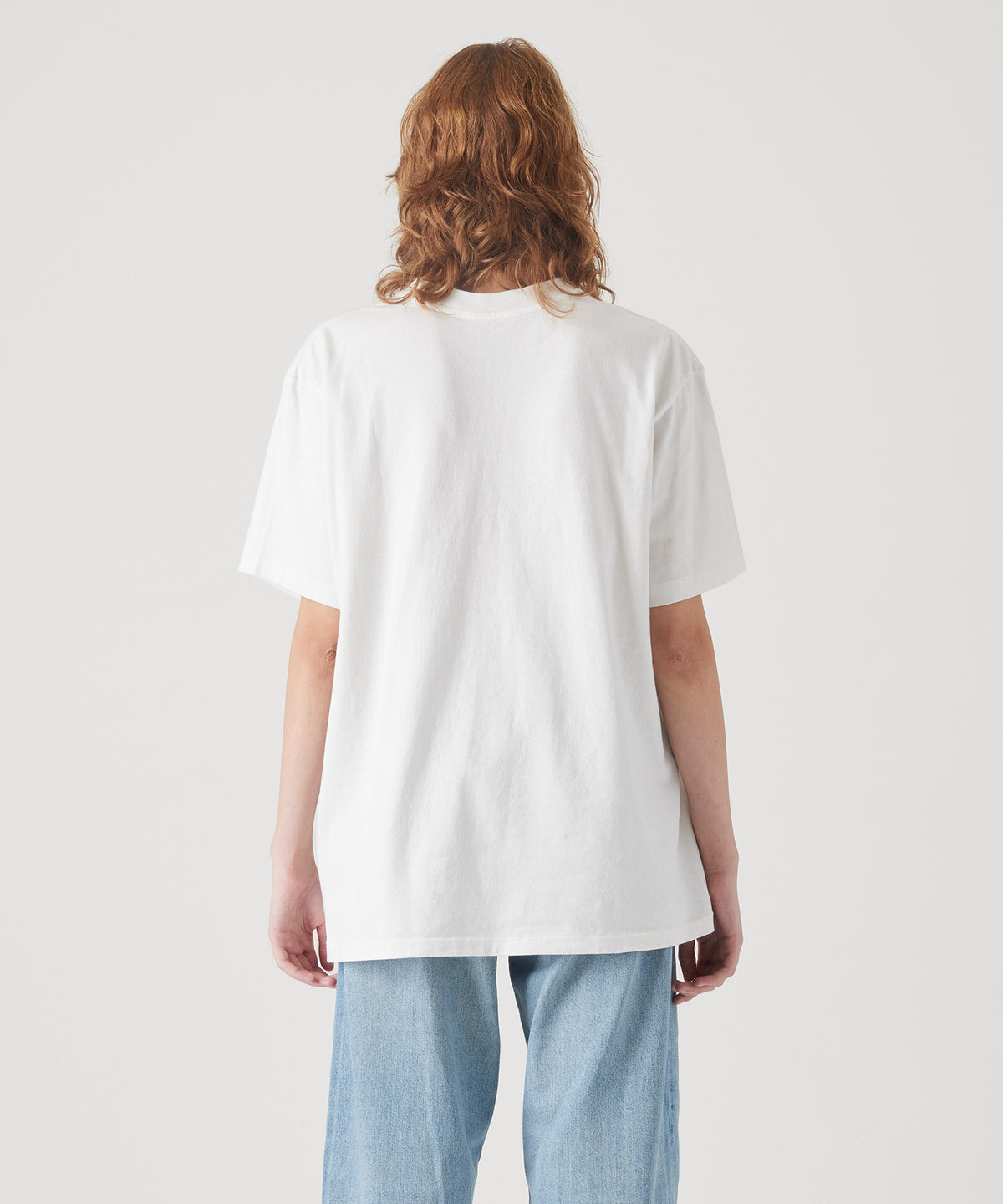 17/- ROUND SHAPE DYED TEE "Flame"