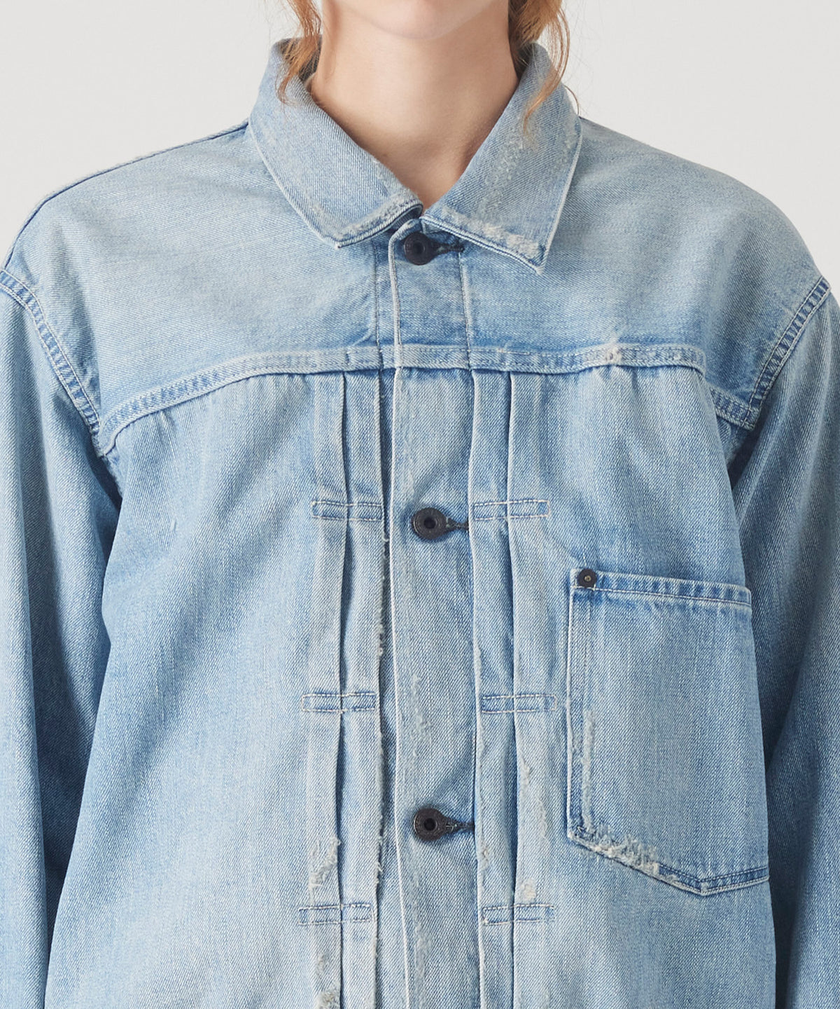 STANDARD DENIM JACKET - RATIO WASH 003