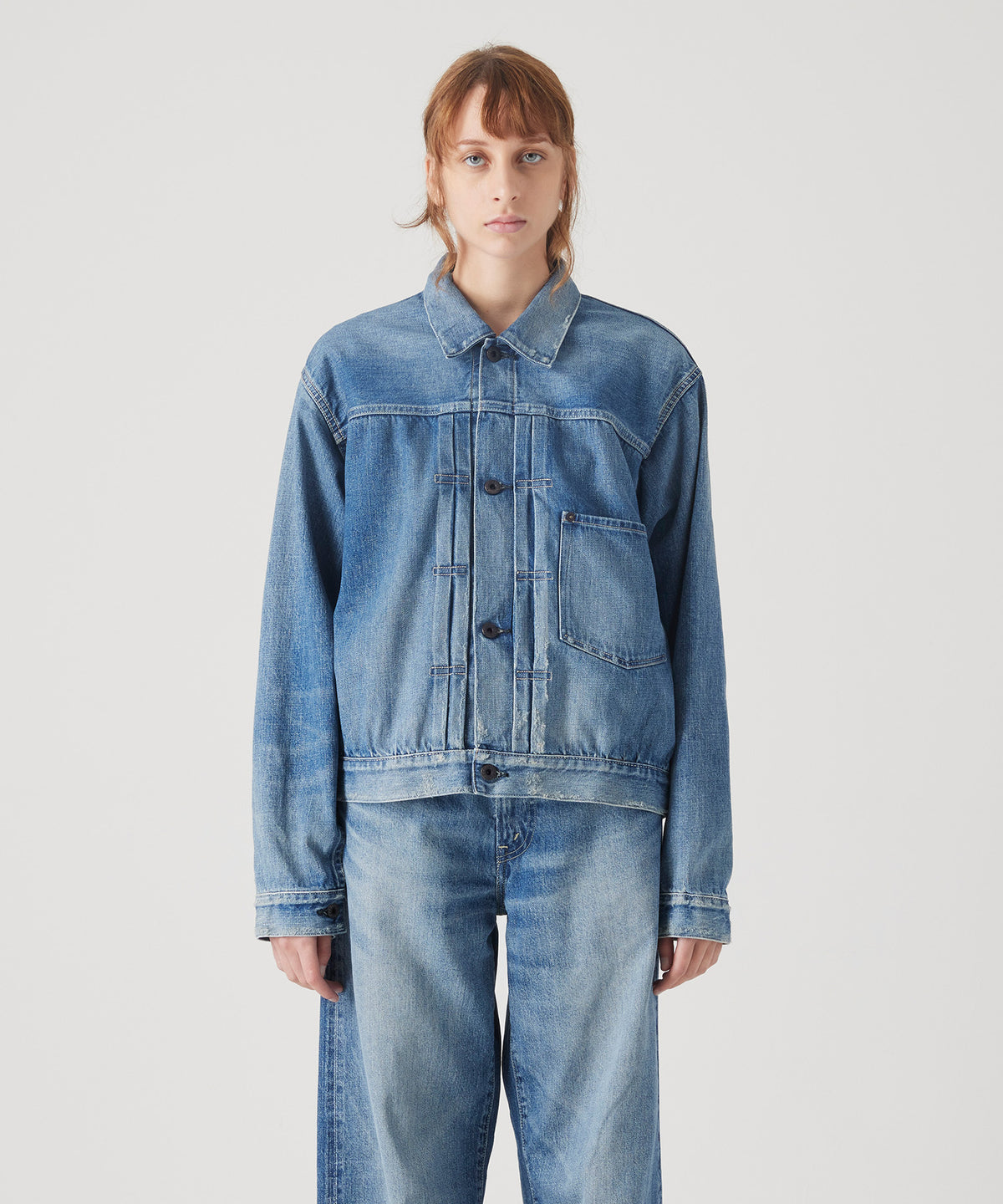 STANDARD DENIM JACKET - RATIO WASH 002