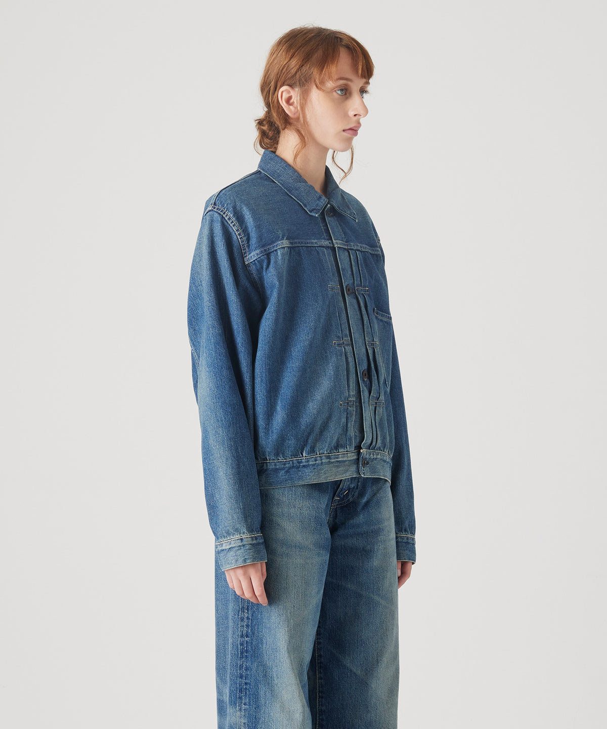 STANDARD DENIM JACKET - RATIO WASH 001