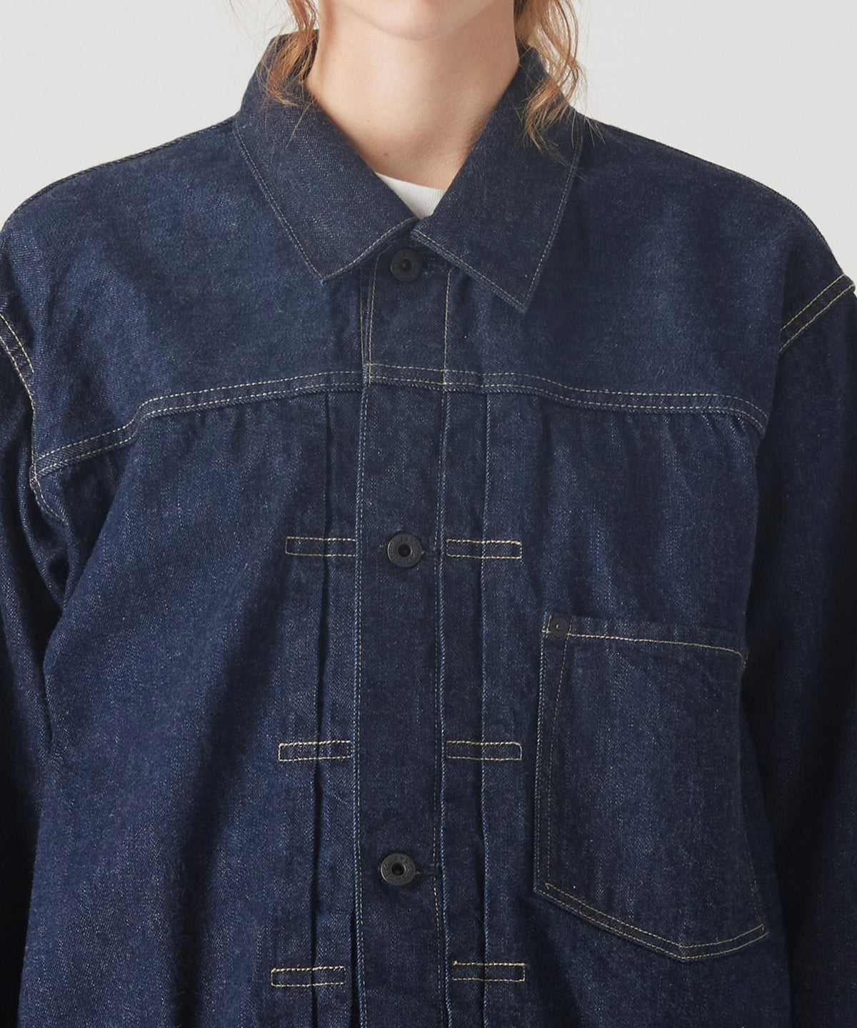STANDARD DENIM JACKET - RATIO ONE WASH