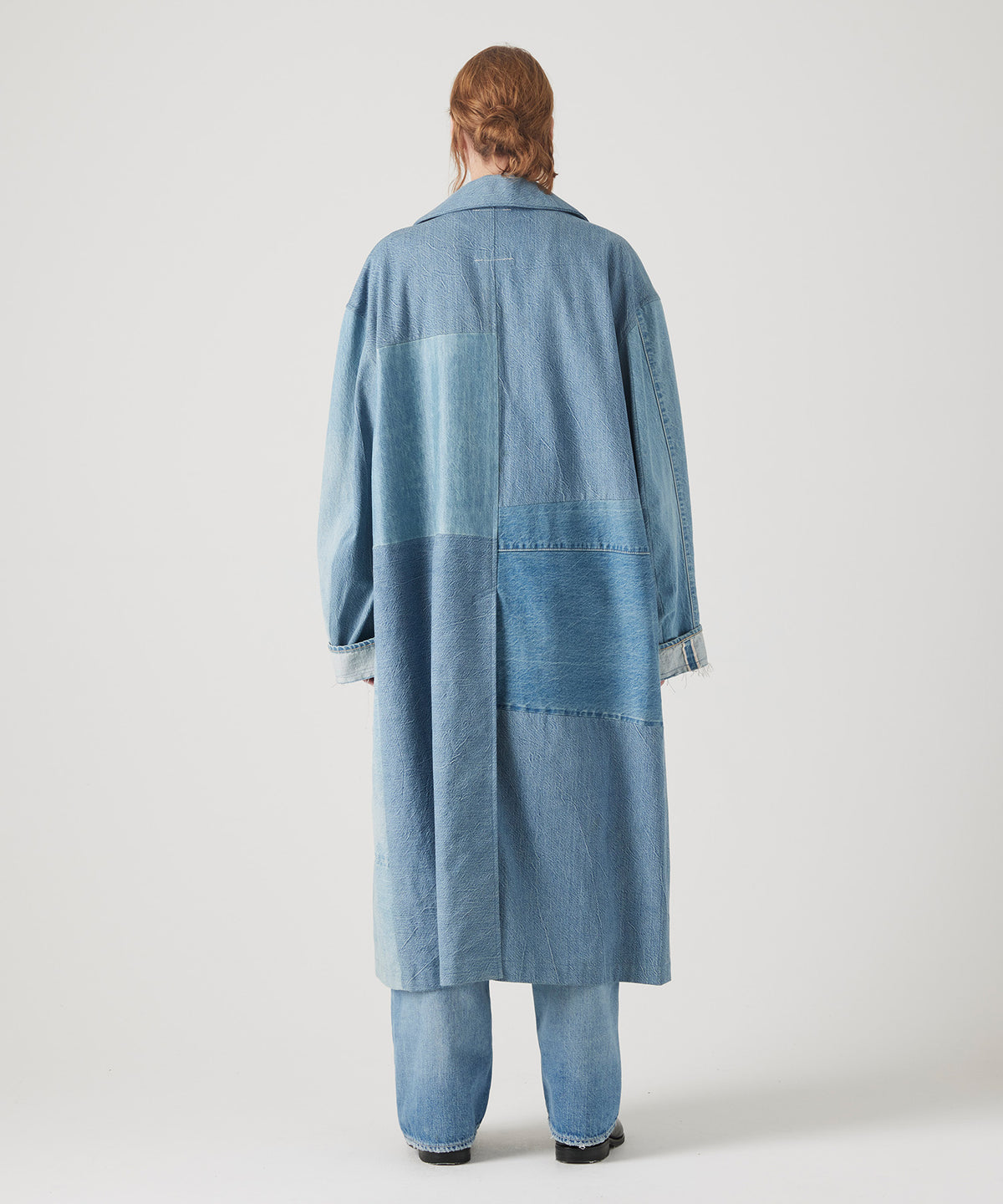 REMAKE DENIM MILITARY MARK III COAT