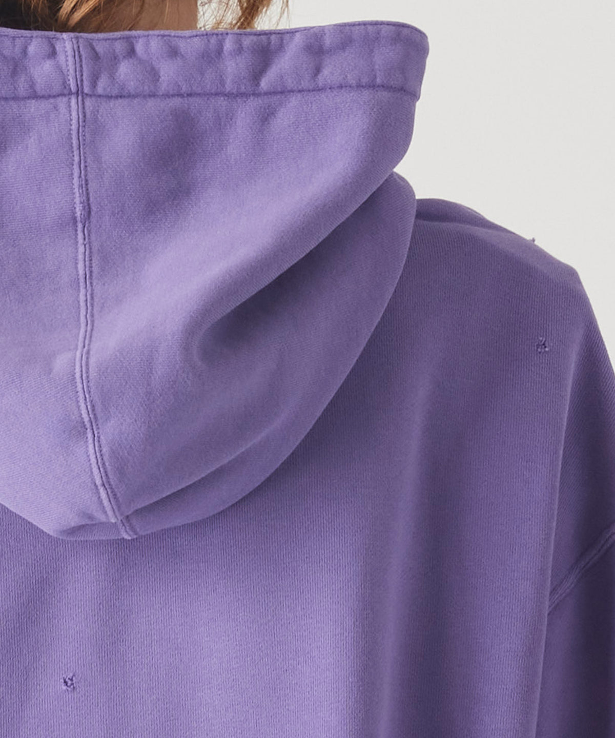 MORE DAMAGE WASHED SWEAT PARKA
